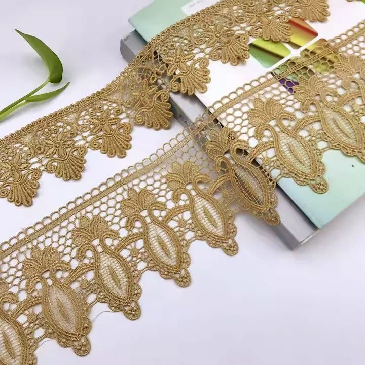 Embroidery 100% Polyester Lace for Dress