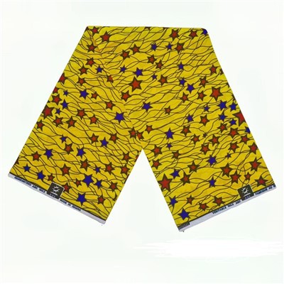 Argraffu Cwyr Tecstilau Affricanaidd 100% Cotwm