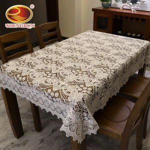 Brethyn Bwrdd Patrwm Cynffon y Paun Ar Gyfer Priodas